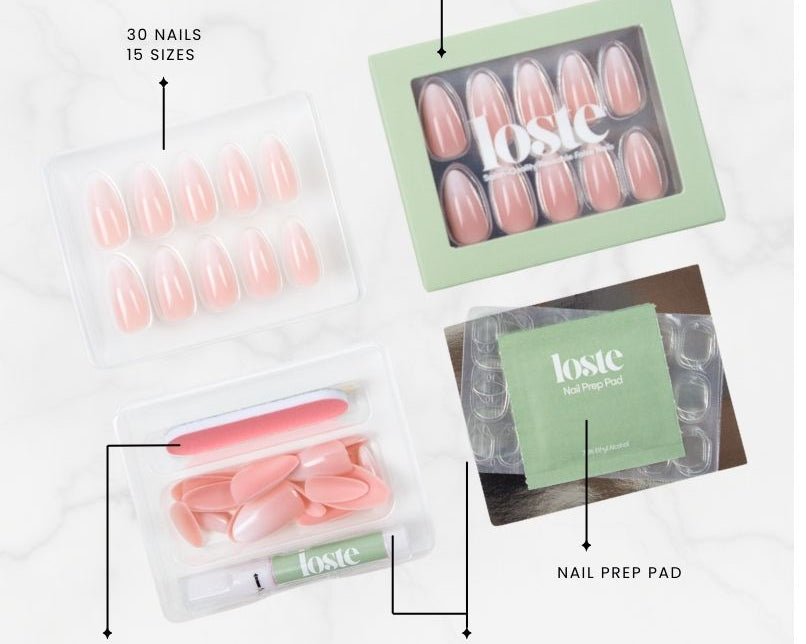 Everything you need for a perfect manicure is in a Loste box