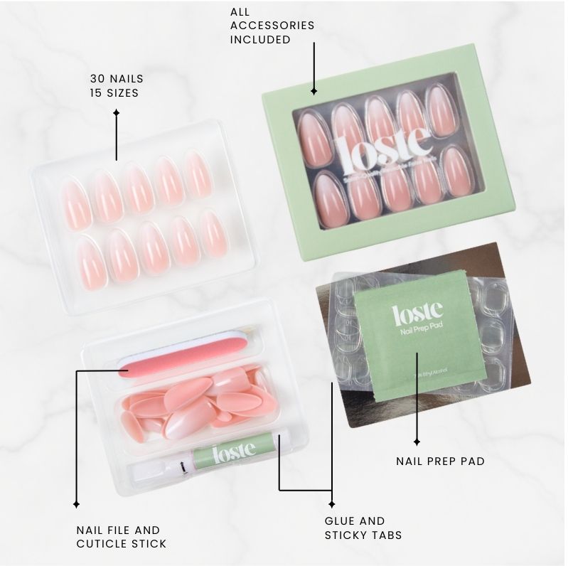 Everything you need for a perfect manicure is in a Loste box