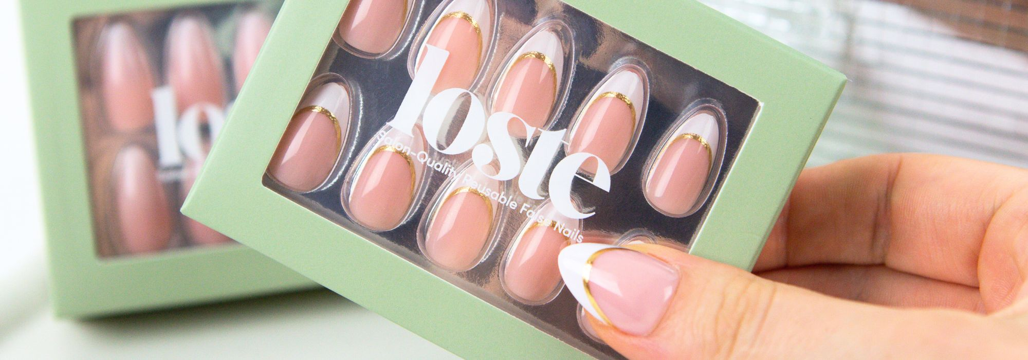 loste nail art false nails 
