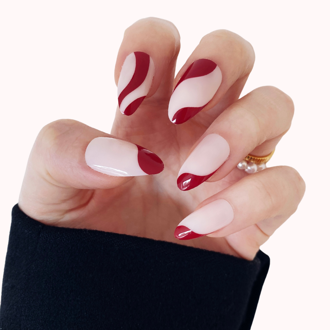 Red False Nails
