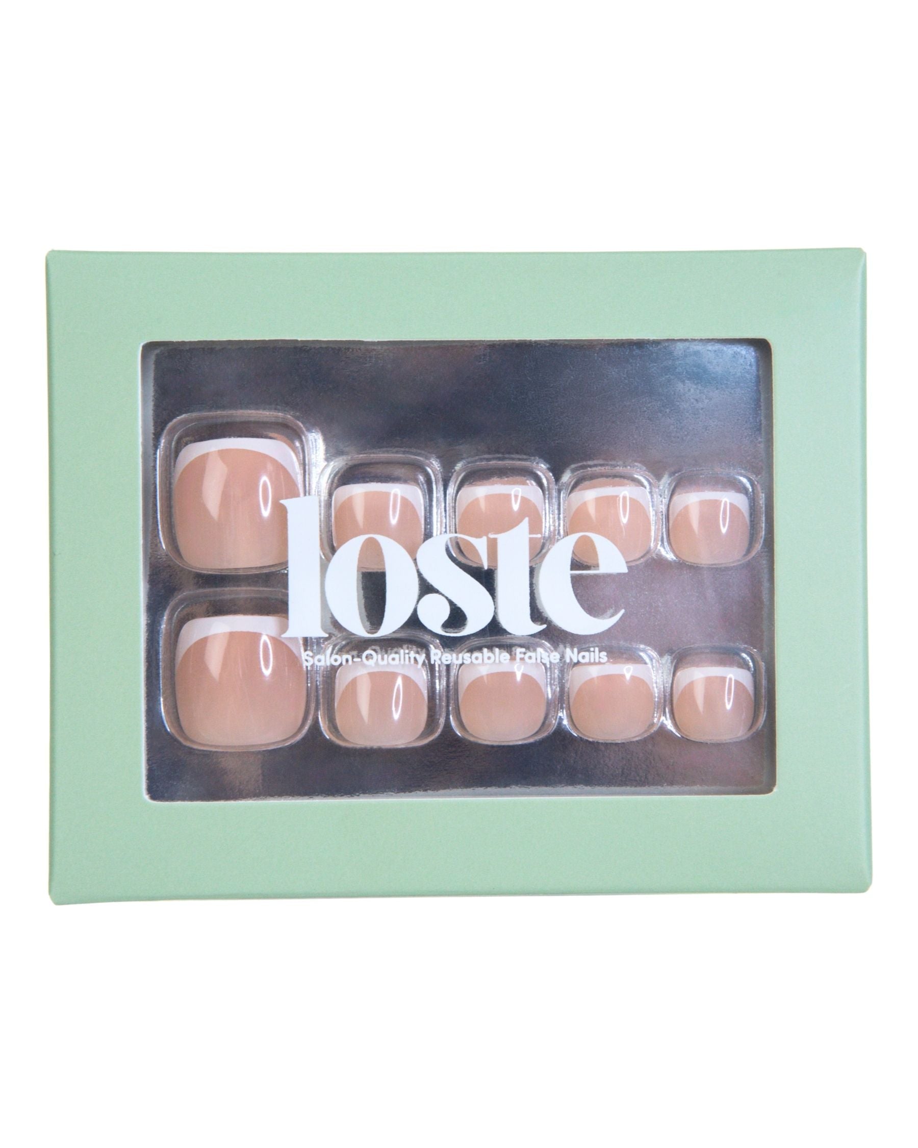 Loste French press-on toenails